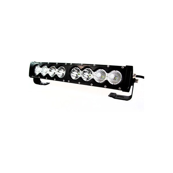 Carjamz Race Sport 18" Penetrator LED Light Bar, 80W, W/ 8 10W CREE Mount Length = 21.5" RSLB1R18S - main